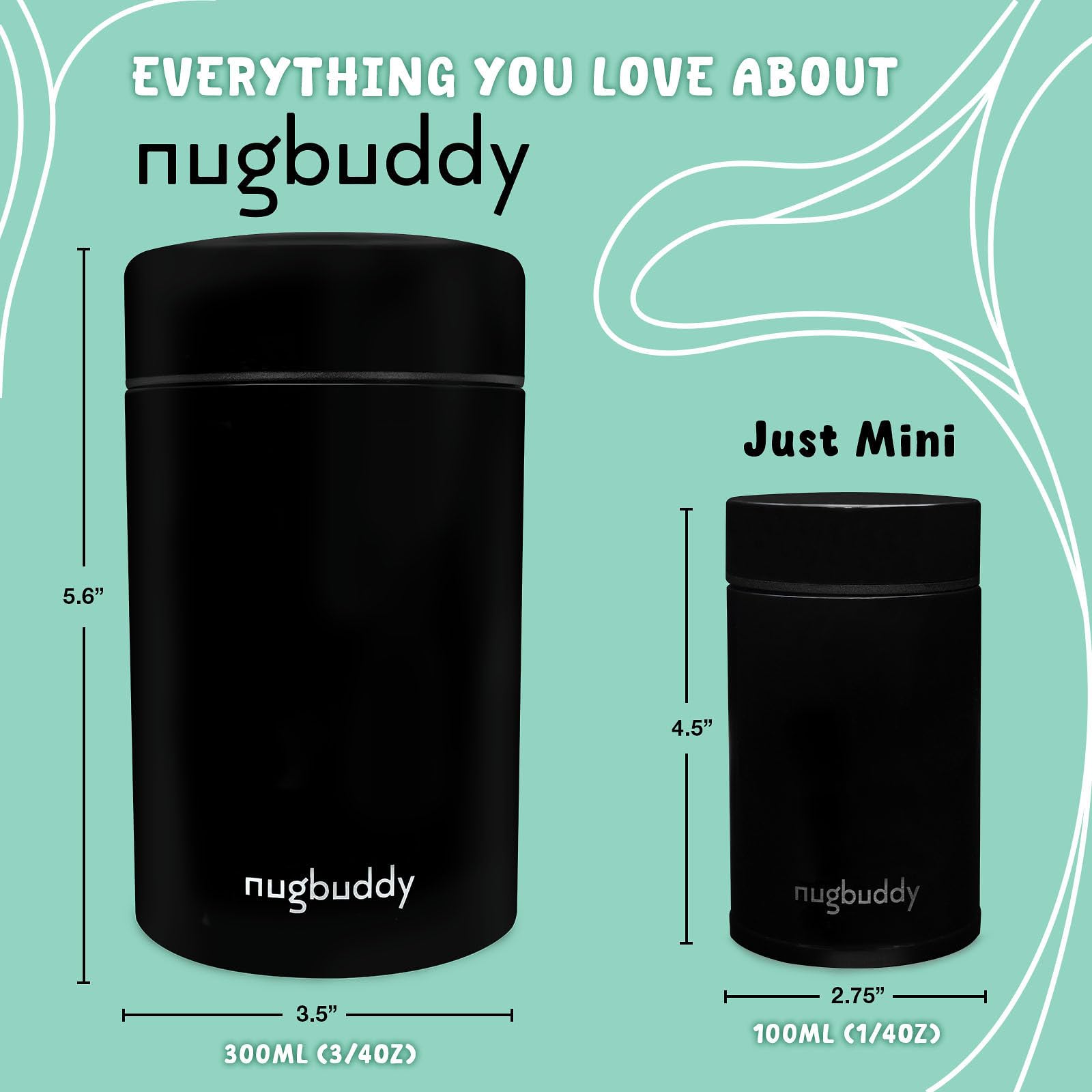 Nugbuddy rotulador incluido para personalizar la pizarra blanca