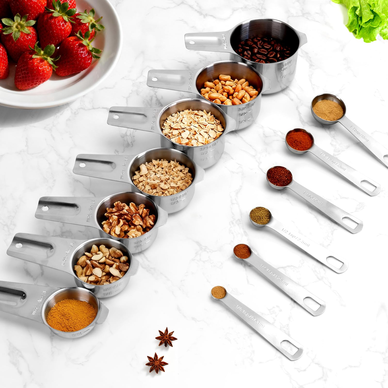 Nunadano material apto para alimentos ofrece seguridad en cocina cotidiana.