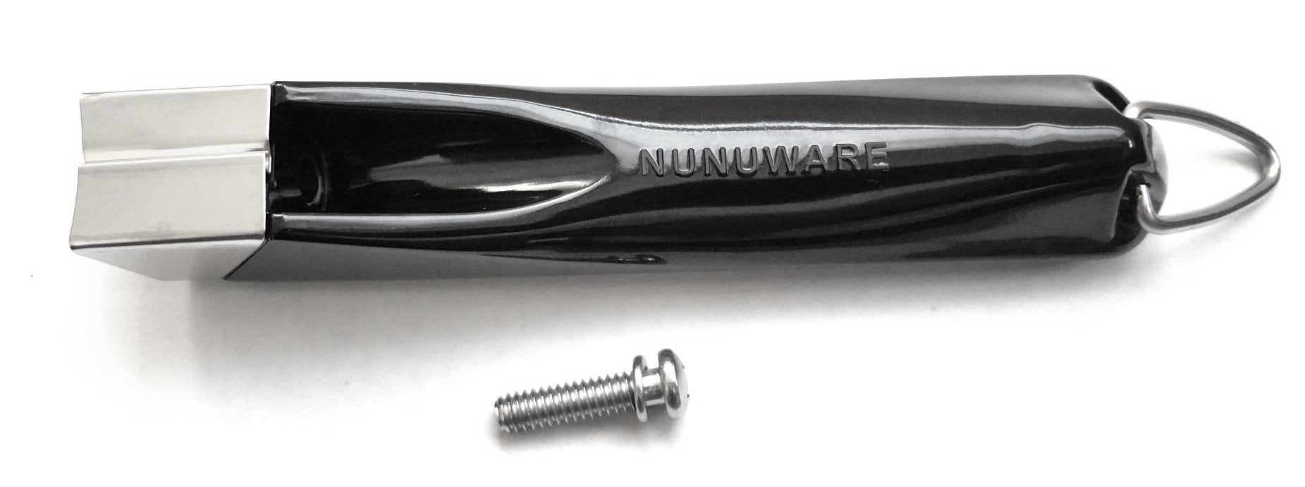 Nunuware manija larga para Queen olla, facilita el manejo seguro.