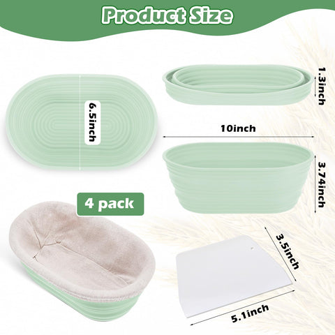 Cubiertas para canastas Nuogo protegen la masa y evitan polvo.