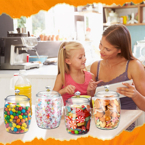 Nuogo juego de frascos ideal para eventos, bodas y regalo decorativo.