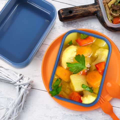 Fácil de limpiar y guardar con Nuogo para organización de la cocina.