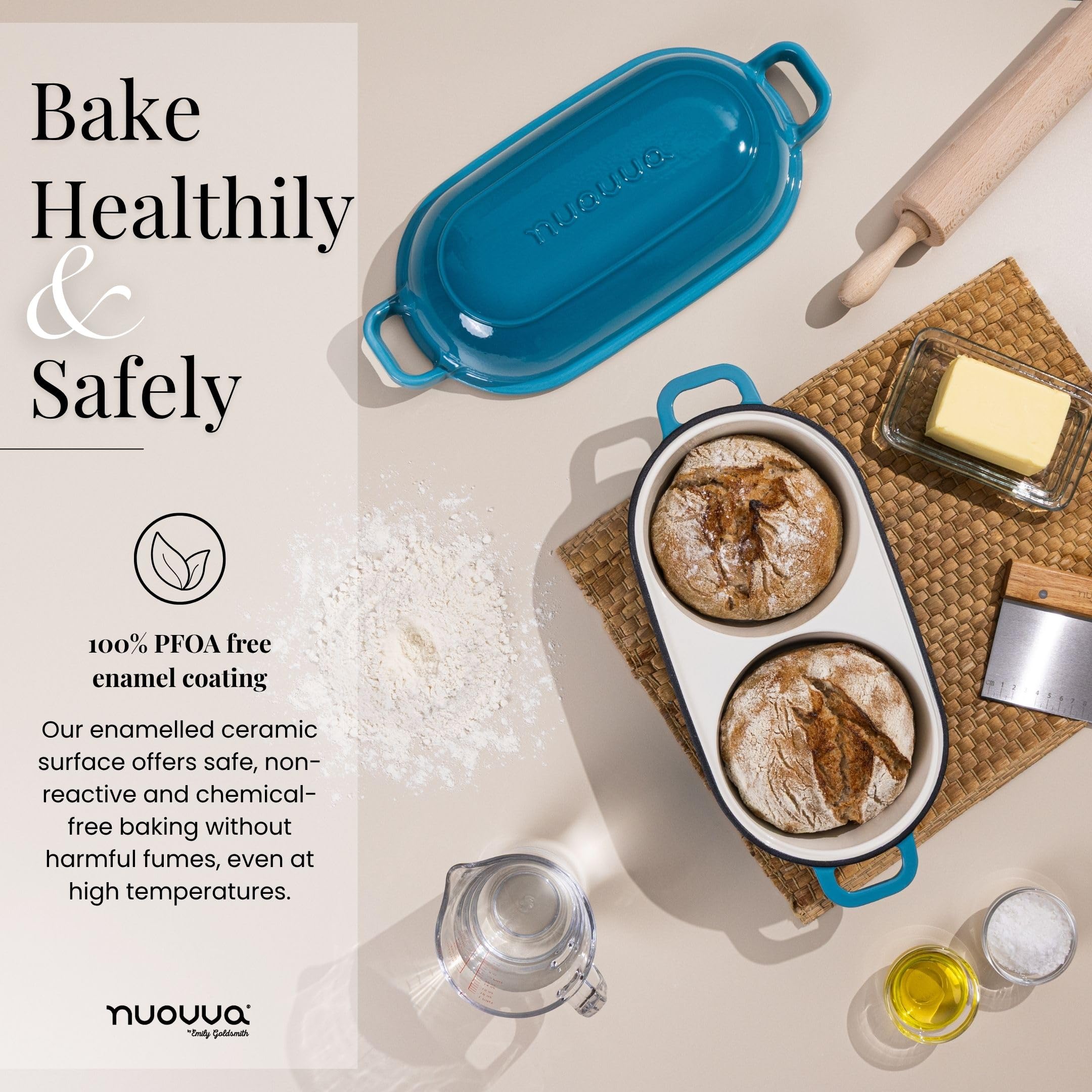 Nuovva compatible con inducción, ideal para cocinas modernas.