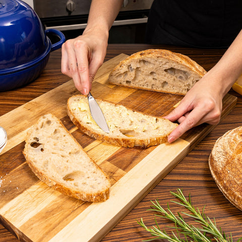 Costra dorada y crujiente para pan en horno Nuovva.