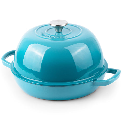 Olla Nuovva de uso diario para múltiples recetas y servir.