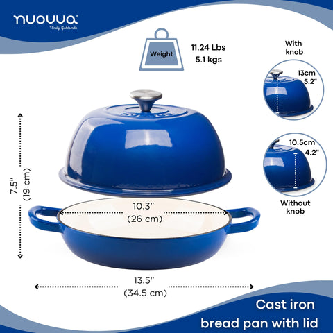 Tapa de la olla Nuovva con mango y vapor para mejores resultados.