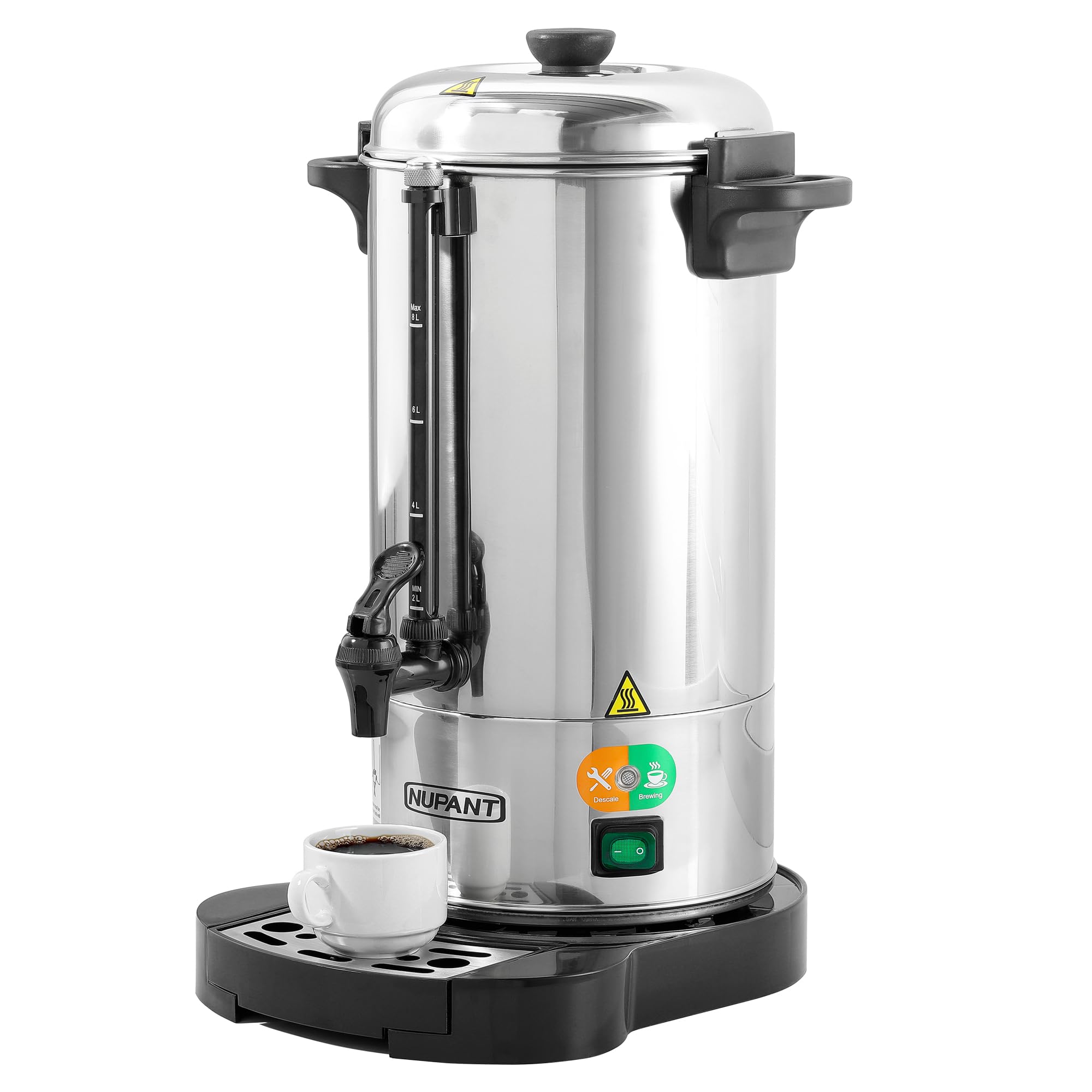 NUPANT urna café 50-tazas-8l para catering y eventos.