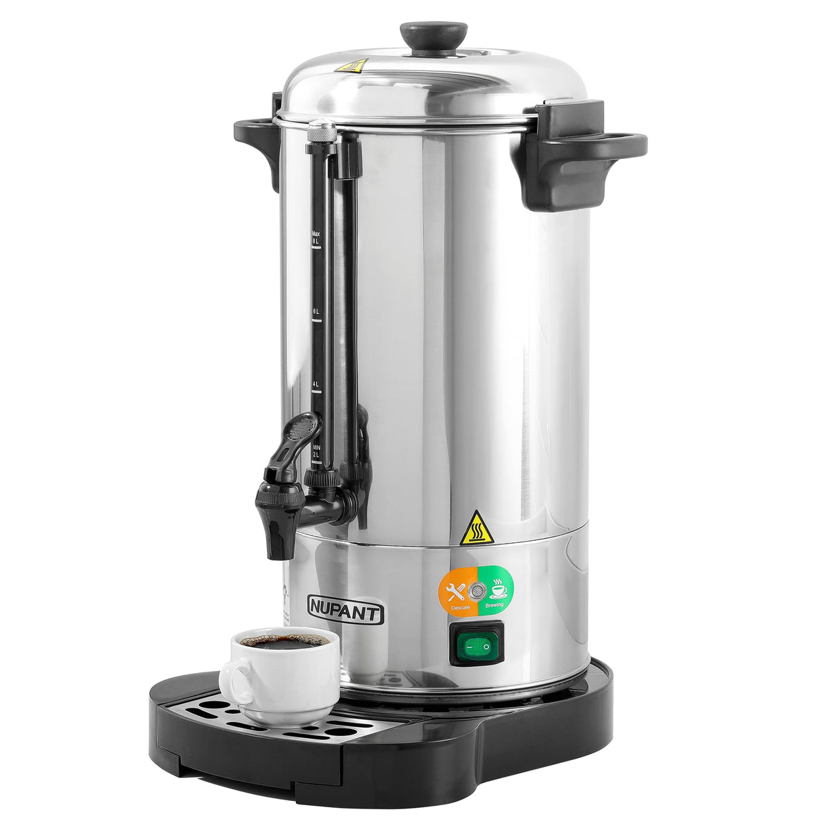 NUPANT urna café 50-tazas-8l para catering y eventos.