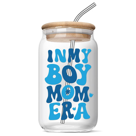 Vaso Nurforta de cristal 16oz, regalo navideño ideal para mamá