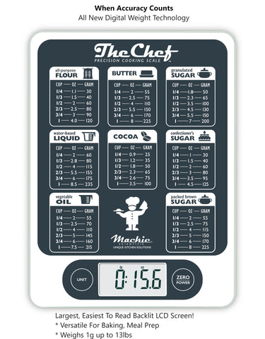 NutraTrack escala de cocina con garantía de por vida para durabilidad.
