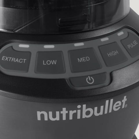 Empujador de nutribullet para triturar ingredientes sin detenerse.