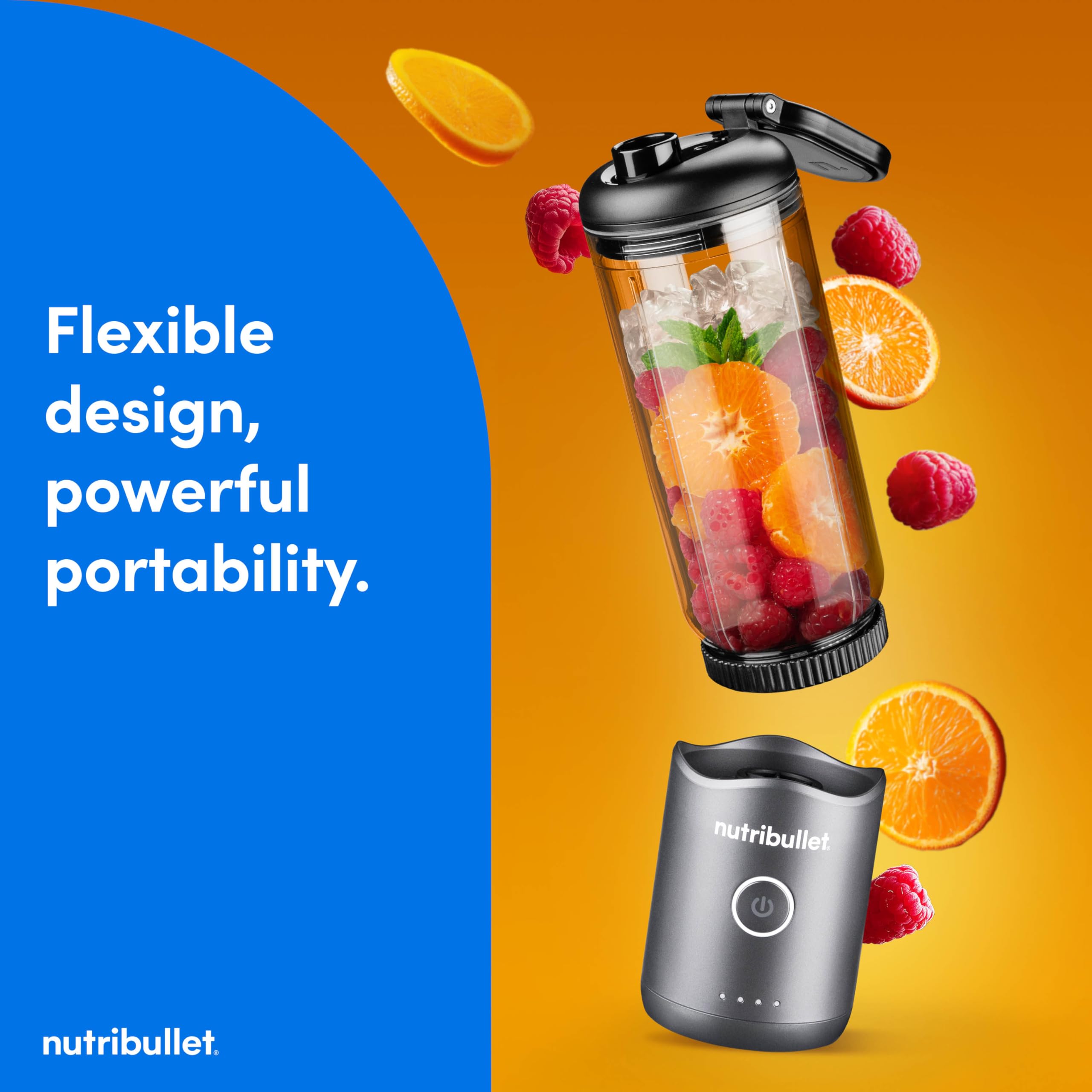NutriBullet Flex tapa anti fugas para transportar sin derrames