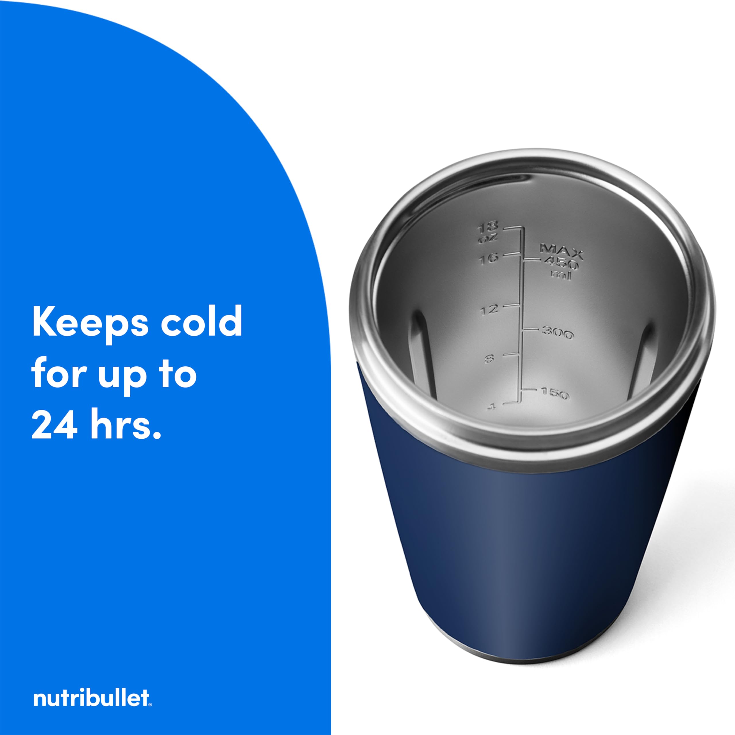 NutriBullet Flip: 14 ciclos de mezcla de 30 segundos por carga.