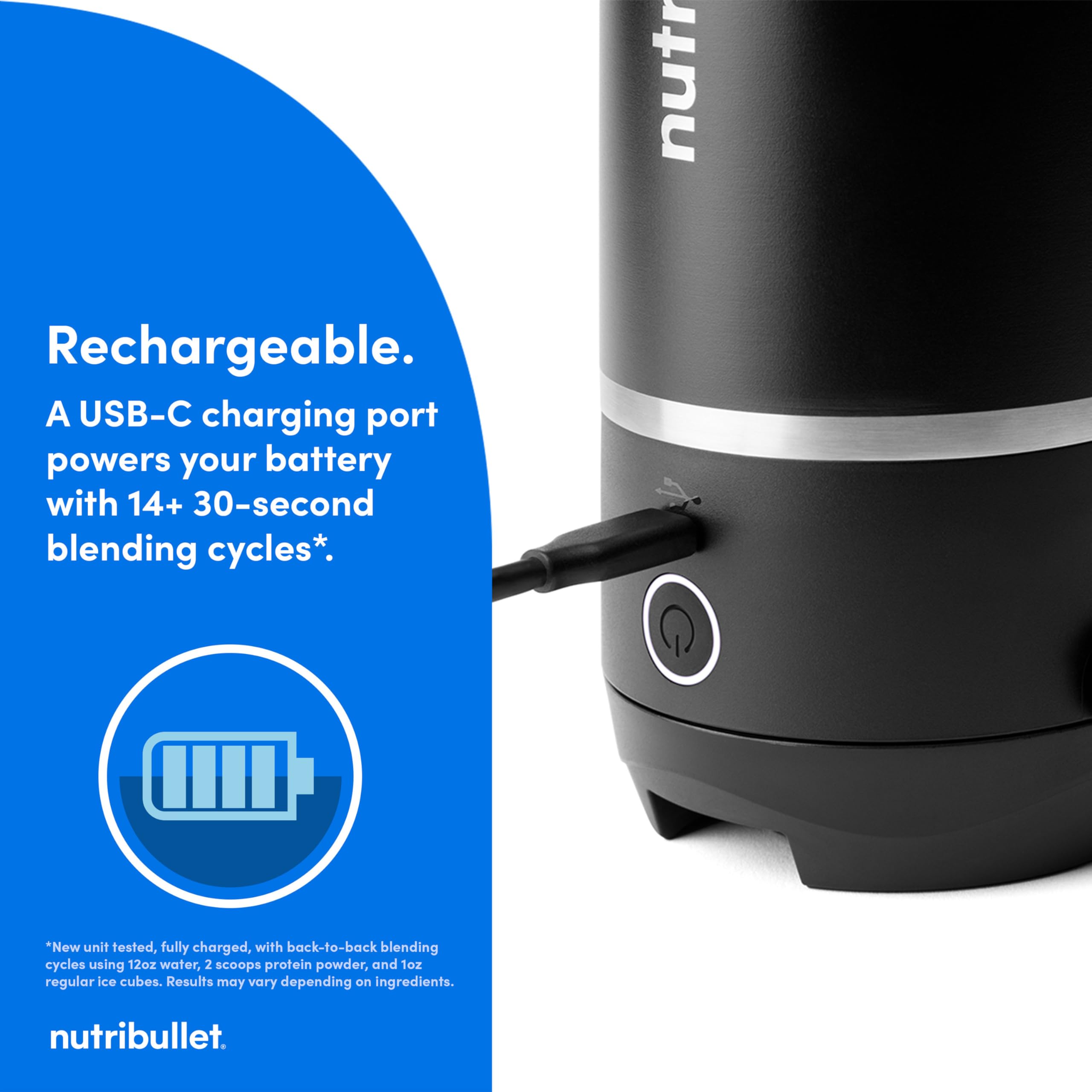 NutriBullet Flip: conforme a estándares eléctricos norteamericanos y canadienses.