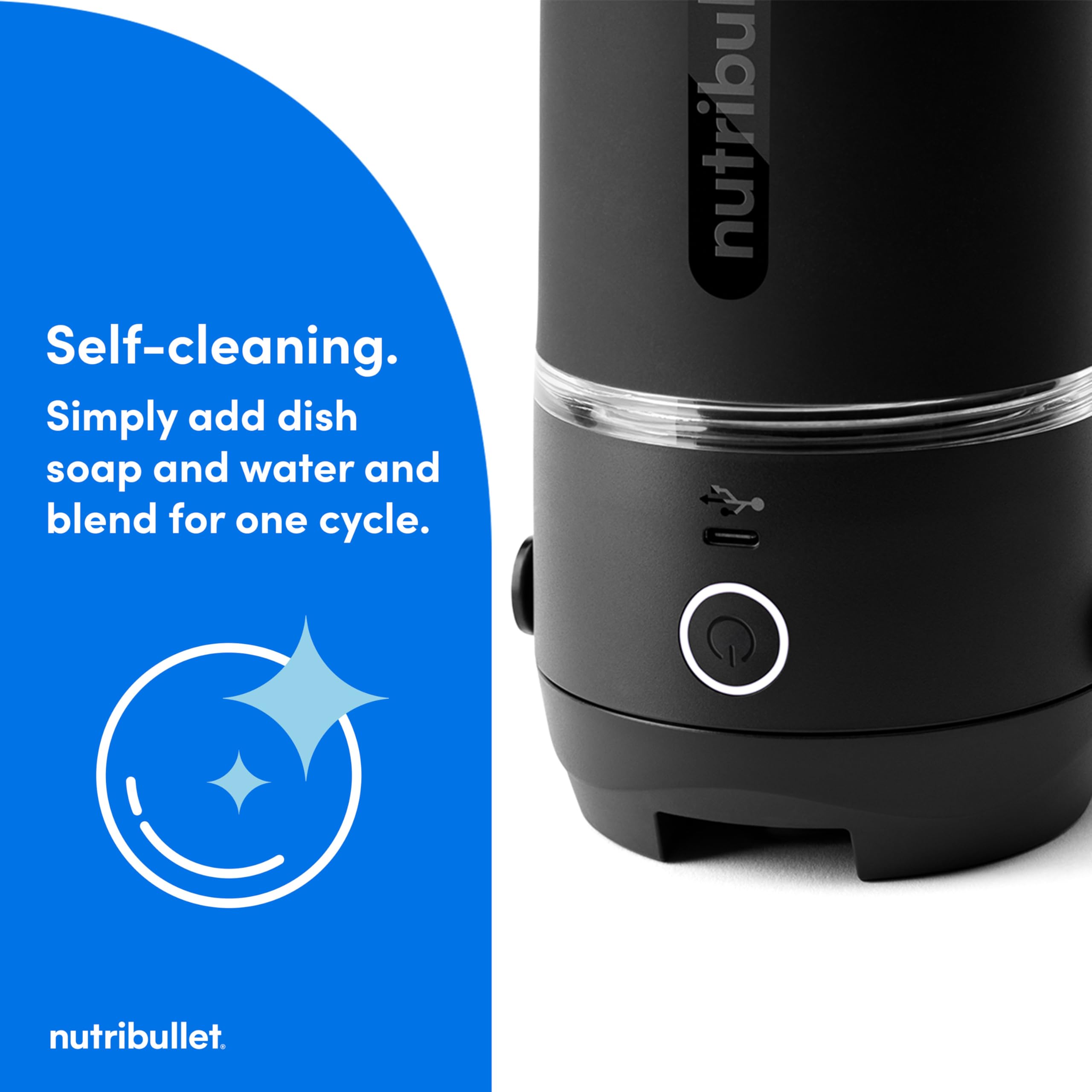 NutriBullet Flip: mezcla hielo-frutas para bebidas refrescantes en cualquier momento.