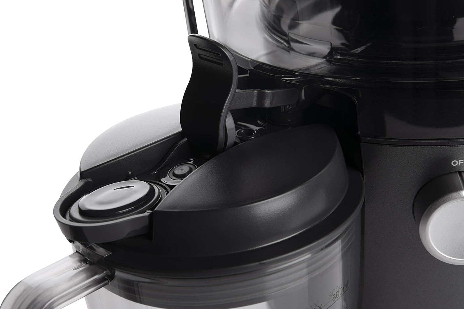 NutriBullet jarra de zumo de 1,5 L para almacenar jugo fresco.
