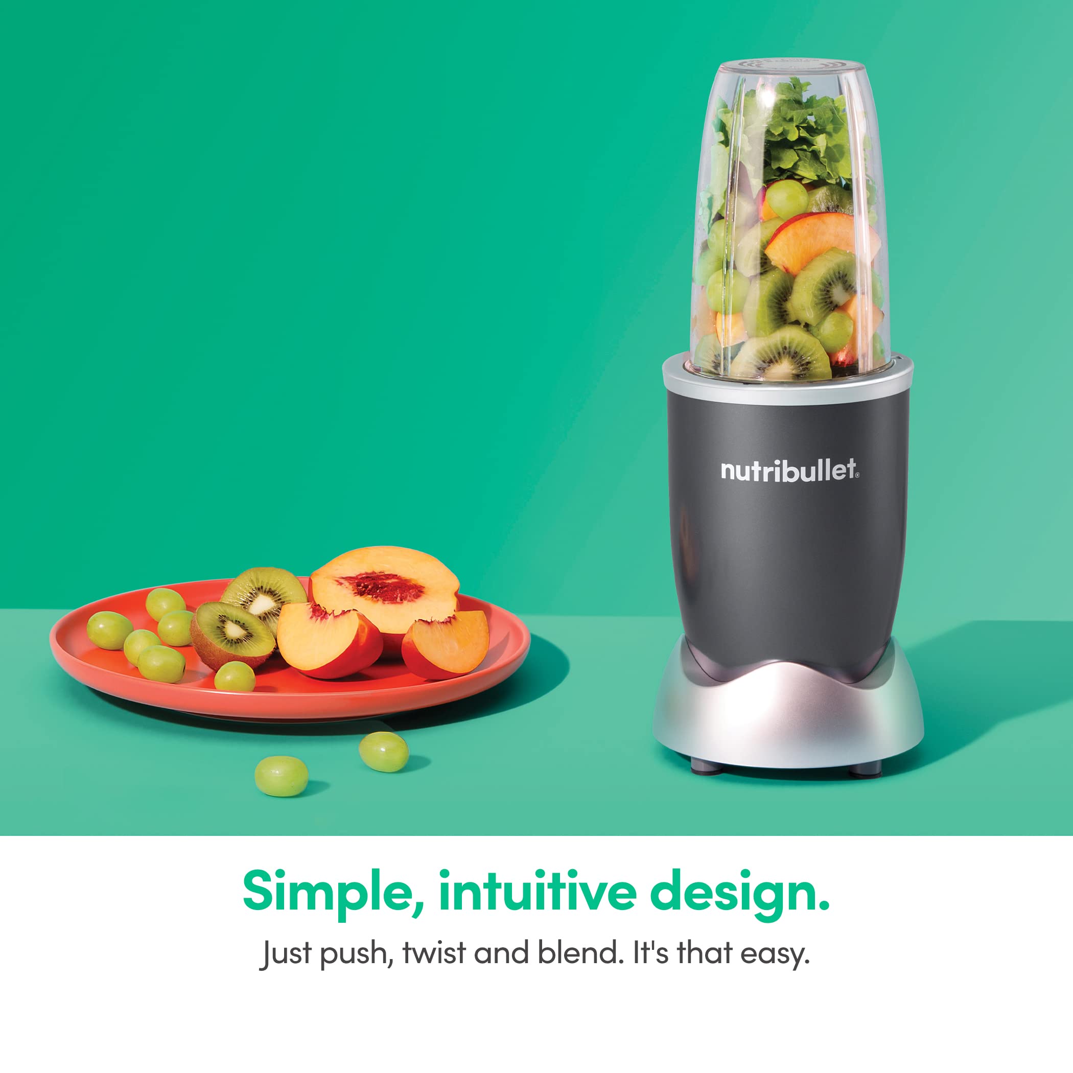 NutriBullet NBR-0601WM, anillo lip, ajuste cómodo para sellar y beber