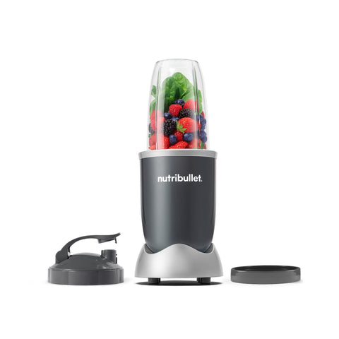 NutriBullet NBR-0601WM, base del motor gris, potencia para batidos rápidos