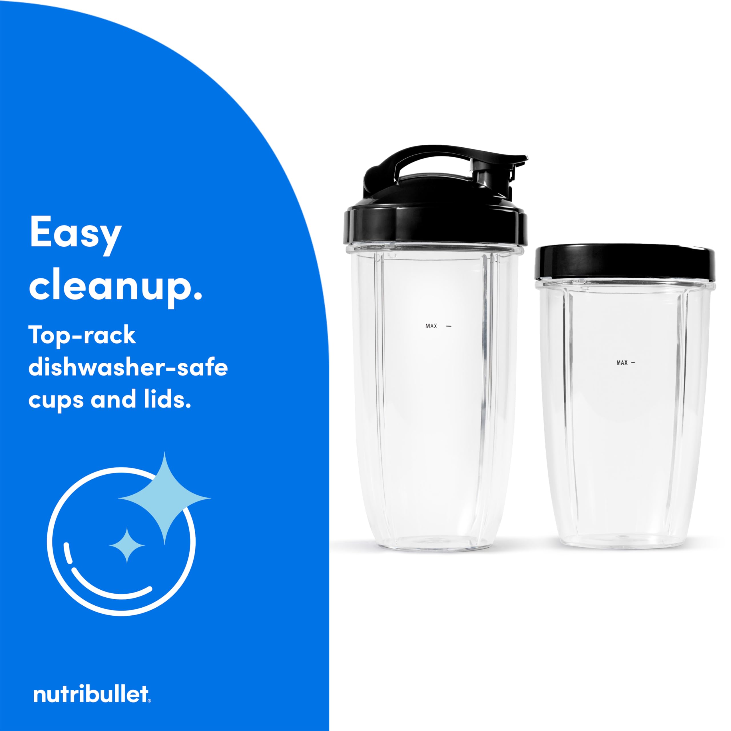 nutribullet Pro anillo labio con mango para manejo cómodo
