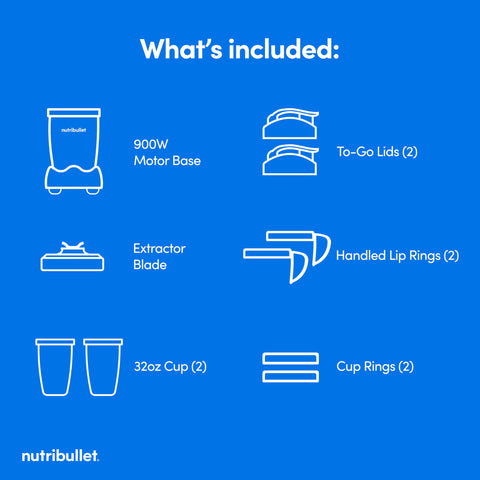 nutribullet Pro manual incluido para uso claro