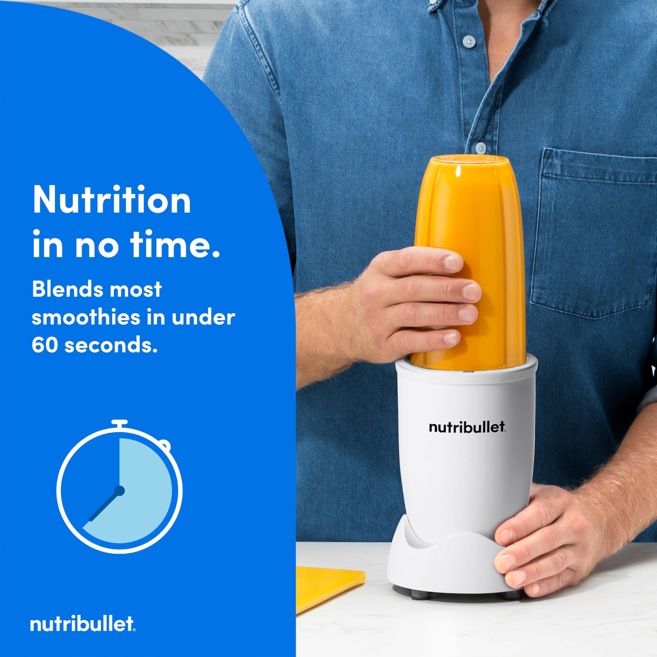 nutribullet Pro tapa para llevar con cierre seguro