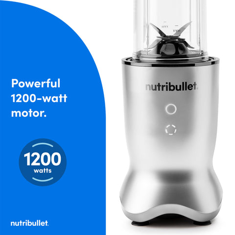 NutriBullet Ultra cuchillas rápidas de titanio y acero inoxidable.