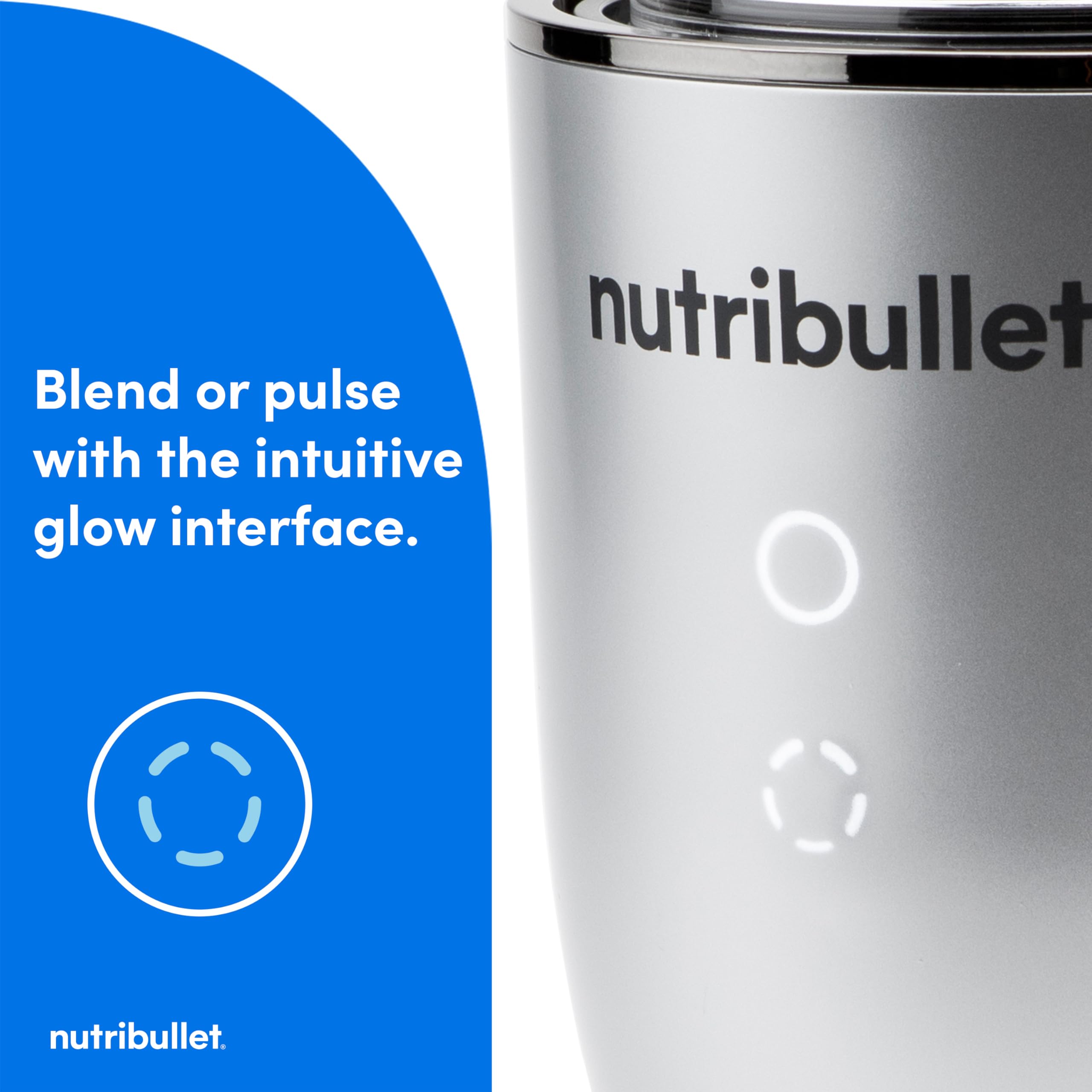 NutriBullet Ultra motor 1200 W, operación potente y relativamente silenciosa.