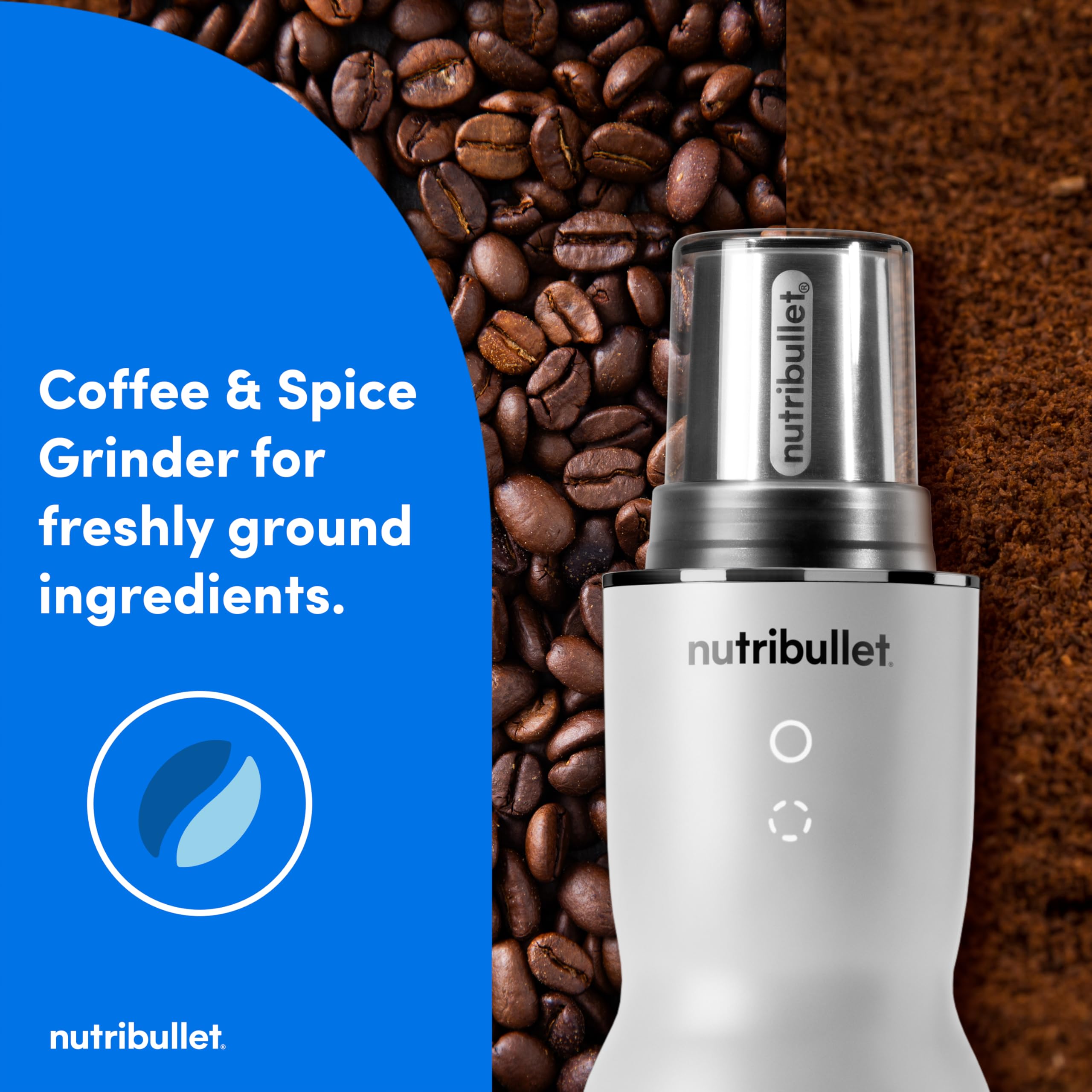 NutriBullet Ultra Plus+ acoplamiento para cambiar accesorios sin esfuerzo.