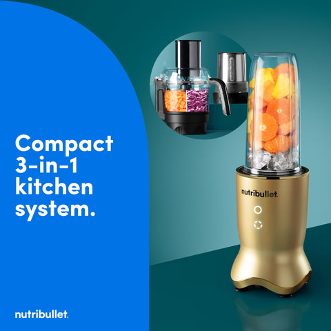 nutribullet Ultra Plus+ procesador-alimentos 2 tazas para trocear y mezclar.