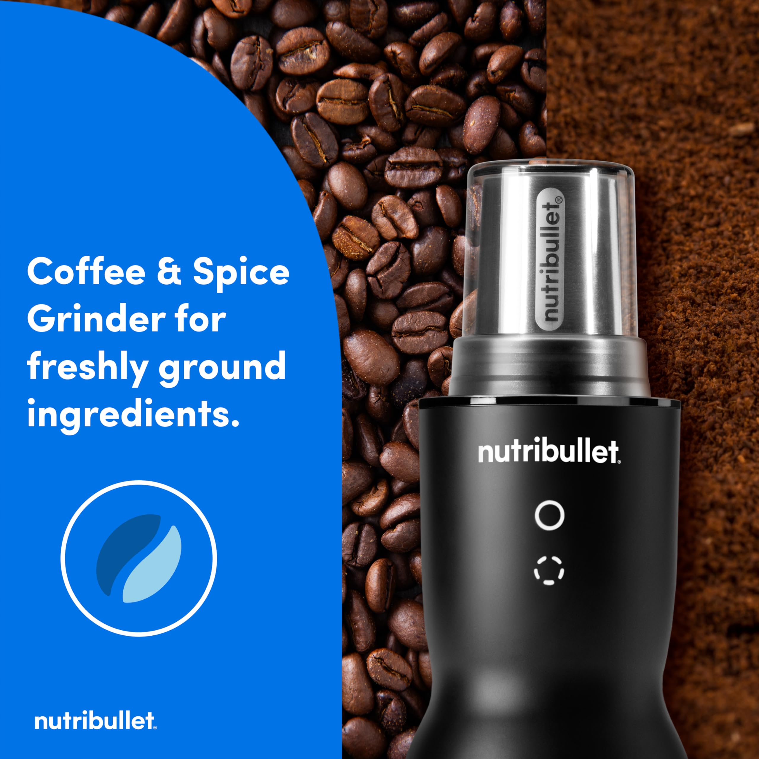 Taza doble pared de 24oz nutribullet Ultra Plus para bebidas seguras.