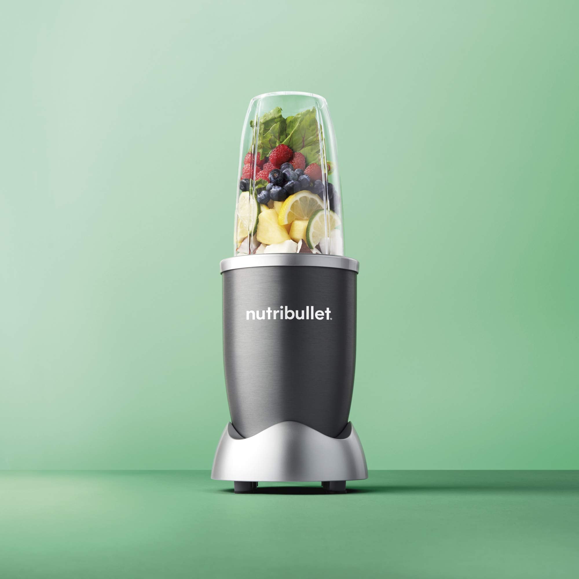 NutriBullet vaso de 24 onzas para porciones rápidas.