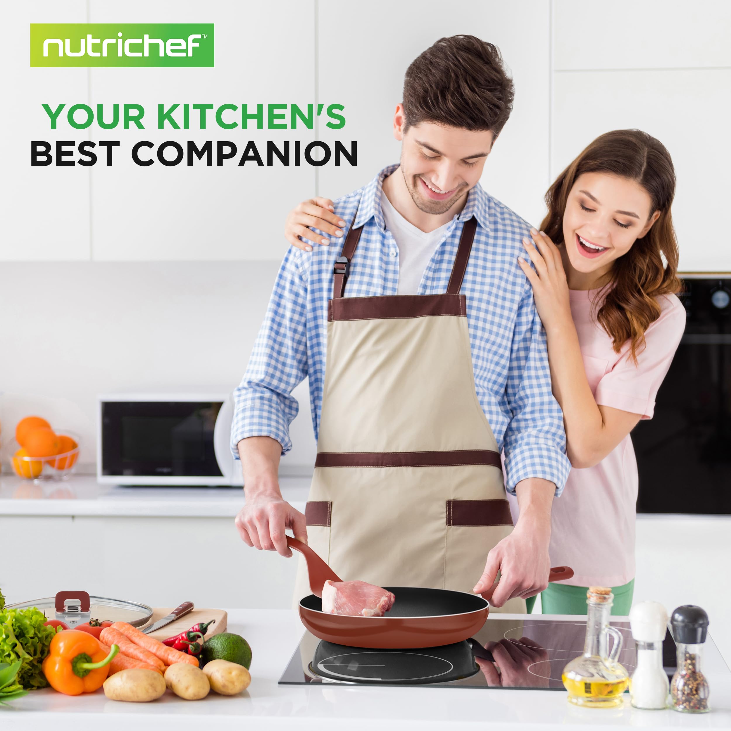 Cestilla de vapor NutriChef para cocinar al vapor verduras.
