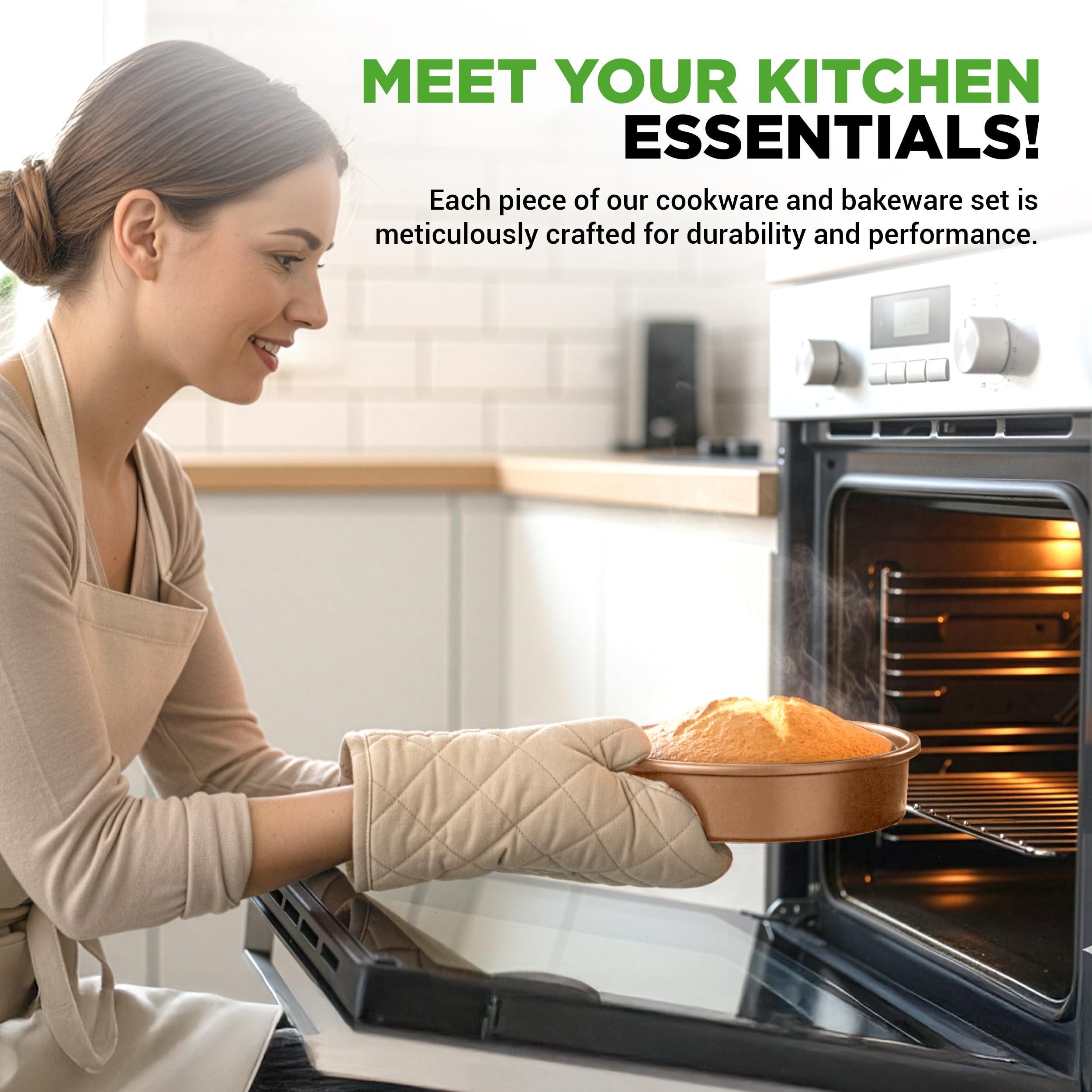 NutriChef compatible con inducción para cocinas modernas y eficientes.
