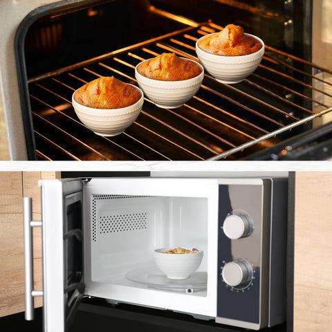 Apto para microondas, horno, lavavajillas y congelador con NUTRIUPS.