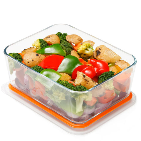 Bandeja NUTRIUPS 2-6qt con tapa, ideal para hornear y almacenar
