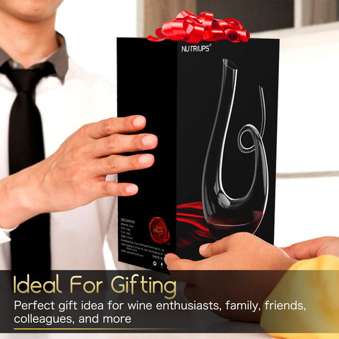 NUTRIUPS regalo de diseño moderno para conocedores de vino.