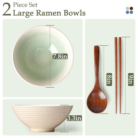 NutriUPS tazón ramen teal, interior glaseado artesanal y colores únicos
