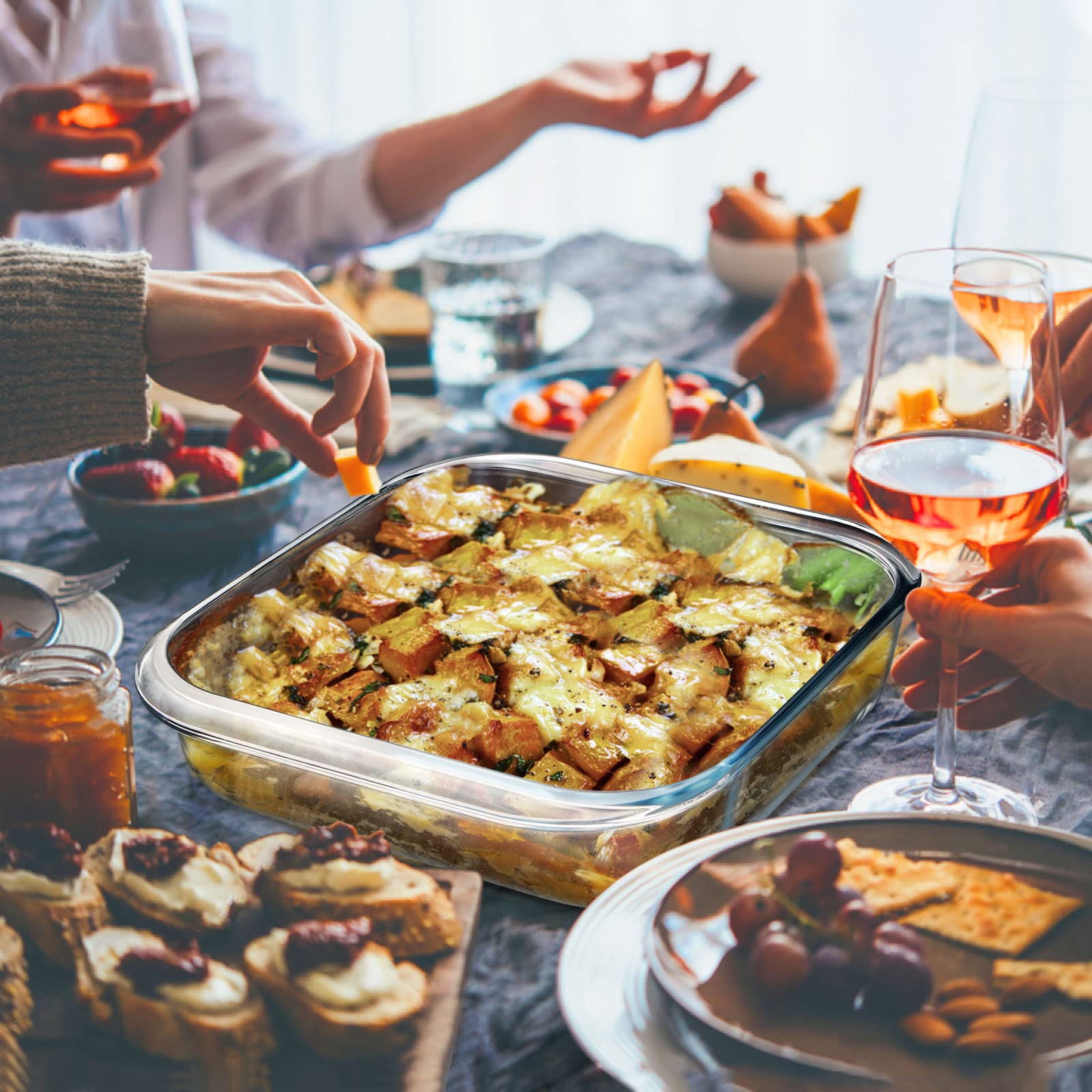 NUTRIUPS apta para microondas, horno y congelador para mayor versatilidad.