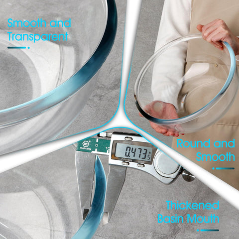 NUTRIUPS tazón de borosilicato alto, duradero y resistente a temperaturas.