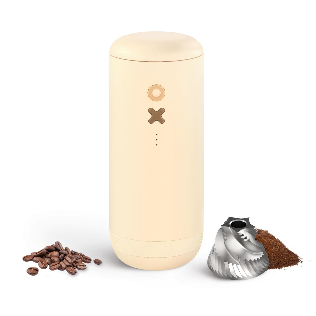 Nuttii molinillo de café conico premiado, diseño elegante para uso en casa