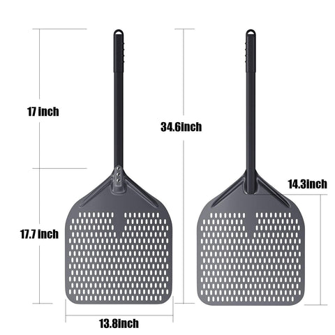 Pala Nutuni de 14 pulgadas, visual de tamaño perfecto para pizzas caseras