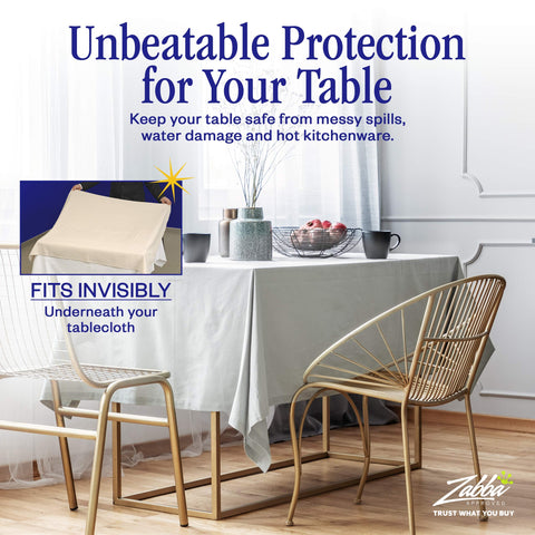 Nuvantee protector de mesa resistente al agua evita derrames