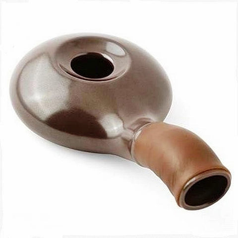 Nuvo Tostador Cerámico Portátil, interior con estructura gofrada para tueste uniforme.