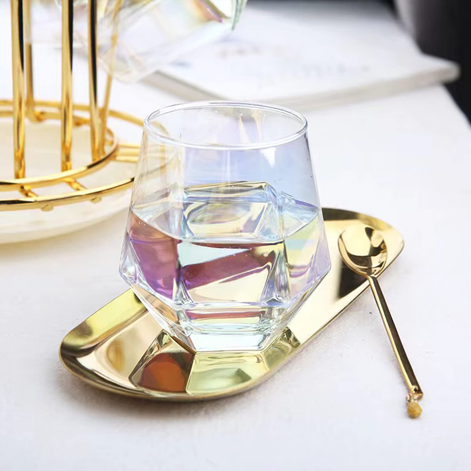 Conjunto de 12 copas sin tallo para fiestas y cenas