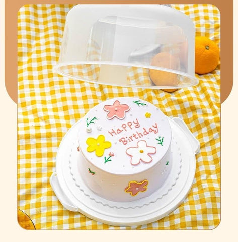 NVAZIOP porta-torta para tartas y magdalenas, ideal para viajes.