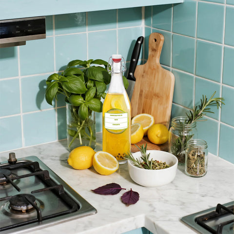 nvioasport botellas de vidrio para uso doméstico y organización