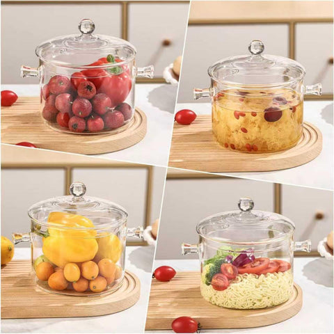 NVLIKNA olla resistente a temperaturas altas para cocinar sin preocupaciones.