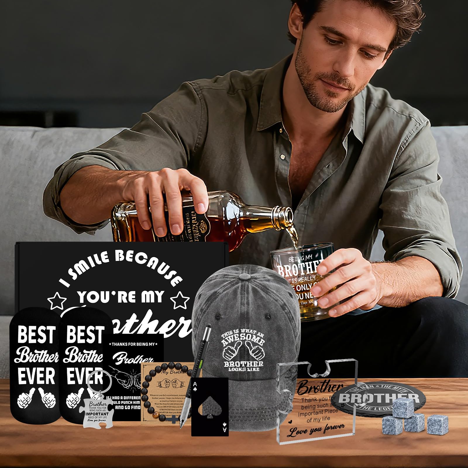 Vaso whiskey 11 onzas NVTROVI para disfrutar bebidas con estilo.