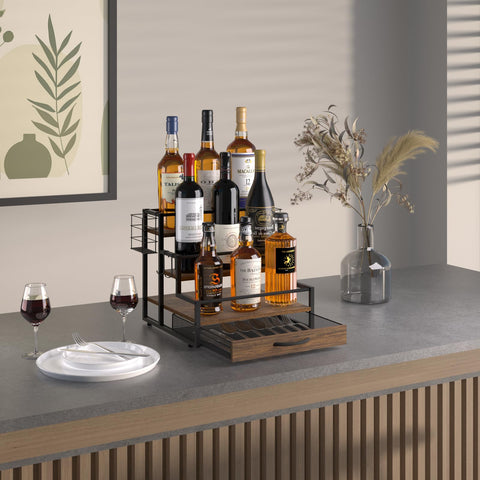 NWJY estante versátil para condimentos y bebidas en cocinas