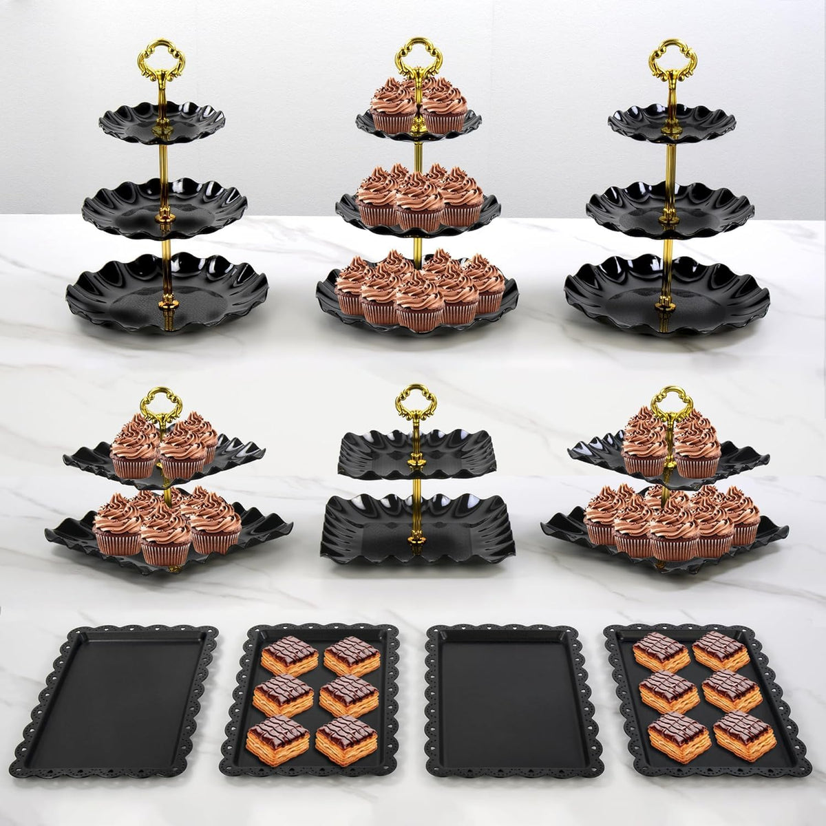 NWK pack de tartas vista general, exhibe postres con estilo
